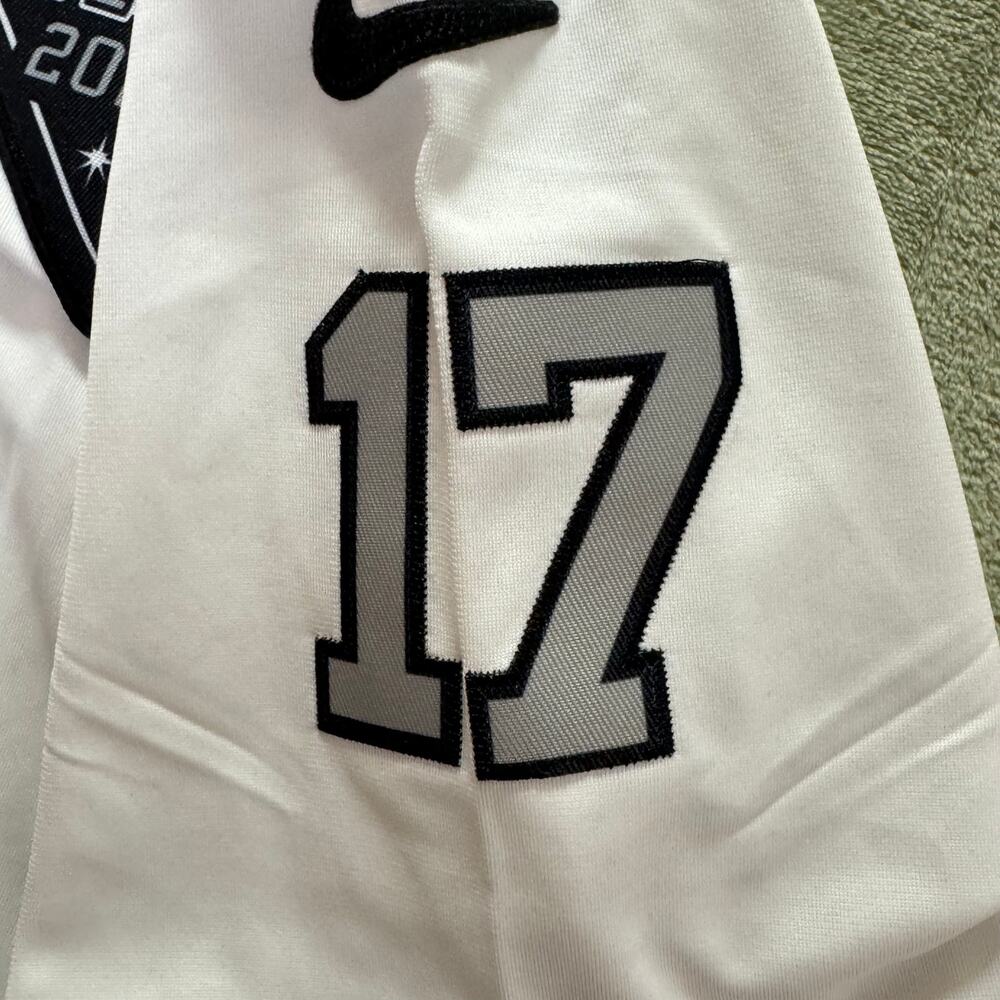 NWT Nike Raiders Davante Adams #17 On Field Jersey LV Inaugural 2020 Patch - Picture 7 of 12